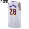 Dres Los Angeles Lakers Rui Hachimura 28 Nike 2022-23 Association Edition Bijela Swingman - Dječji